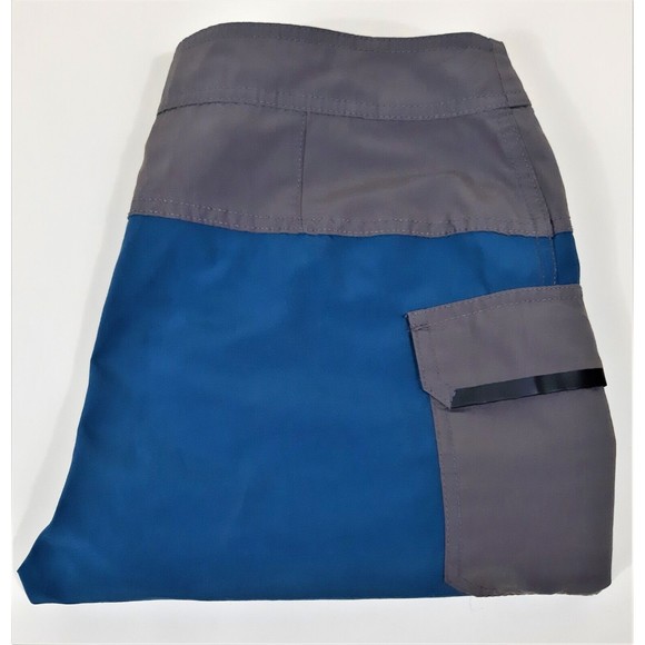 Tavik Modern Beach Culture Blue & Gray Board Shorts Swim Trunks Mens Size 32 - Picture 14 of 14